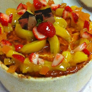 Baked Cheesecake Apricot