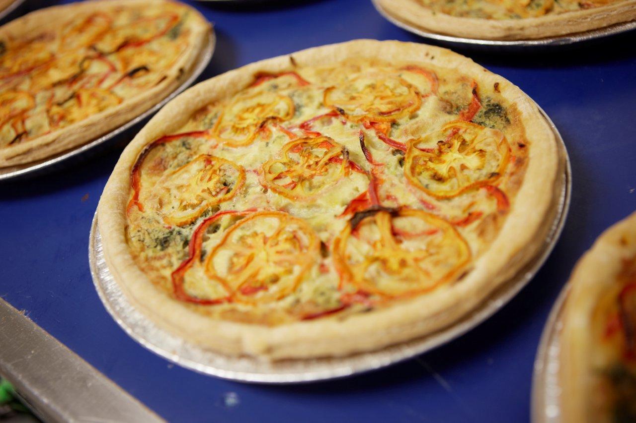 Prebaked Quiche Vegetarian