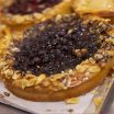 Blueberry Almond Flan