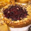 Raspberry Almond Flan