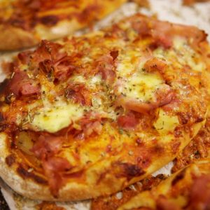 Ham and Pineapple Focaccia